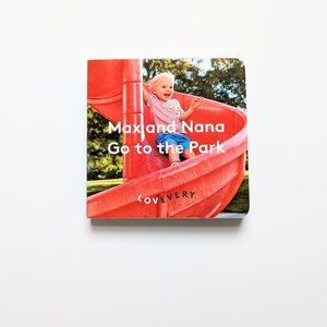 Lovevery - Kids Montessori Board Book - Max and Nana Go to the Park